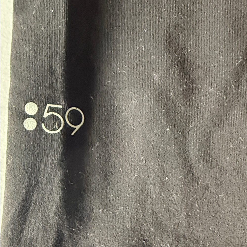 Splits59 Black Leggings with Gathered Ankles - Picture 5 of 6